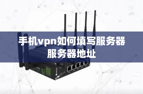 手机vpn如何填写服务器服务器地址