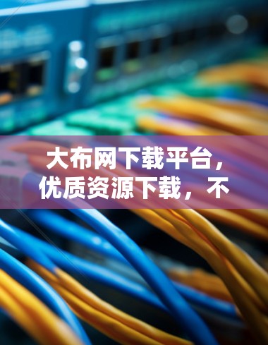 大布网下载平台，优质资源下载，不容错过