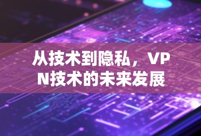 从技术到隐私，VPN技术的未来发展