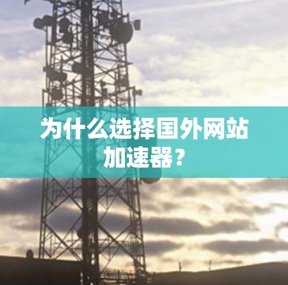 为什么选择国外网站加速器？