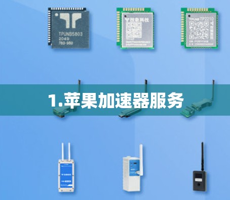 1.苹果加速器服务