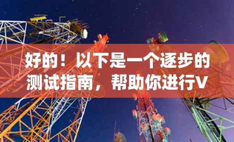 好的！以下是一个逐步的测试指南，帮助你进行V2Ray客户端的测试