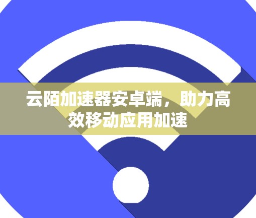 云陌加速器安卓端，助力高效移动应用加速