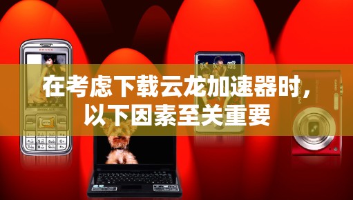 在考虑下载云龙加速器时，以下因素至关重要